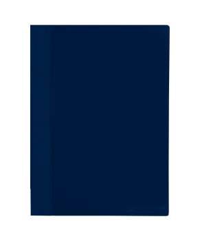Plastový rychlovazač - A4, pevná zadní strana, modrý, 1 ks