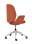 Kancelářská židle Muuna - oranžová