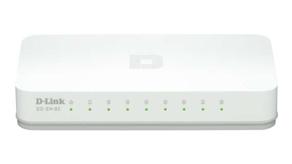 D-LINK 8-port Ethernet Switch (GO-SW-8E)
