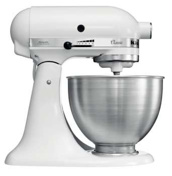 KitchenAid Classic 5K45SSEWH, White