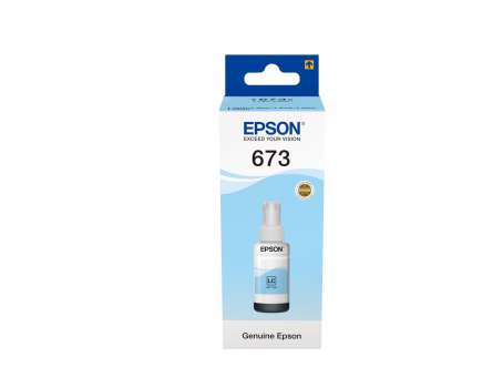 Cartridge Epson T6735 - světle azurový