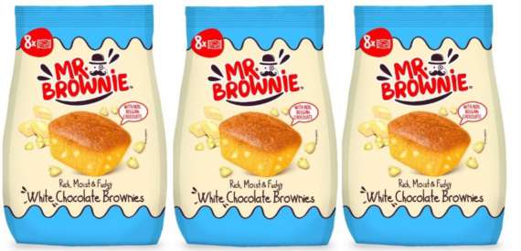 DÁREK: Lahodné koláčky Mr Brownie 200g - Bílá čokoláda