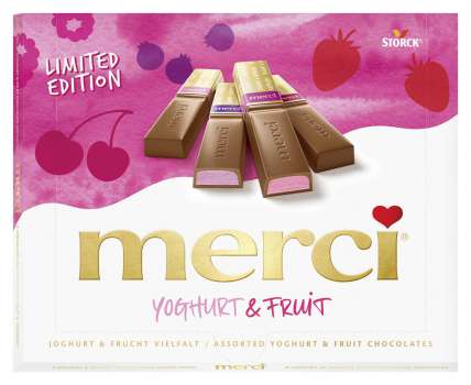 Limitovaná edice - Čokoláda Merci Chocolate 250 g