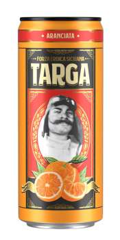 Limonáda Targa - pomeranč, plech 24x 0,33 l