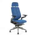 Kancelářská židle Karme Mesh - synchro, modrá
