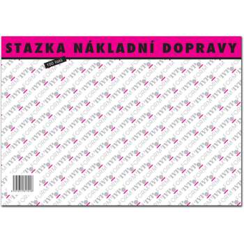 Stazka nákladní dopravy A4 - číslovaná, 100 listů