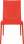 Jídelní židle Eset - červená