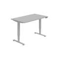 Psací stůl Hobis Motion RUN MSR 3M 1400 - šedý/šedý
