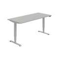 Psací stůl Hobis Motion RUN MSR 3M 1800 - šedý/šedý