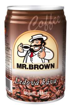 Ledová káva Mr. Brown - coffee, 24x 240 ml