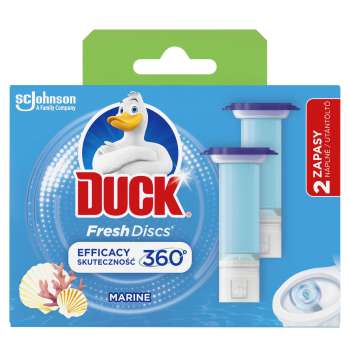 WC blok Duck Fresh Discs - náplň, marine, 2x 36 ml