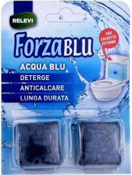 Kostky do nádrže Forzablu - aqua blue, 2x 50 g