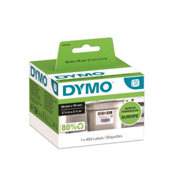 Kontrolní potravinové štítky pro LabelWriter™ Dymo - bílé, 70x54mm
