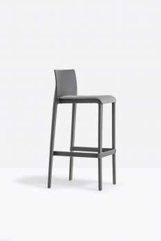 Barová židle Volt 678/2 - vysoká, šedá