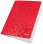 Papírový rychlovazač Leitz WOW - A4, červený, 1 ks