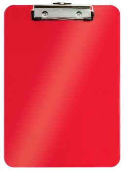 Psací podložka s klipem Leitz WOW - A4, červená