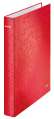 2kroužkový pořadač Leitz WOW - A4, šíře hřbetu 4 cm, laminovaný karton, červený