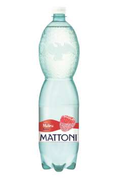 Minerální voda Mattoni - malina, perlivá, 6x 1,5 l