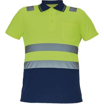 Polokošile Cadiz HV - žlutá/navy, vel. XS