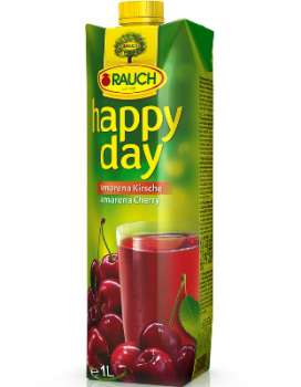 Džus HAPPY DAY - višeň, 1 l