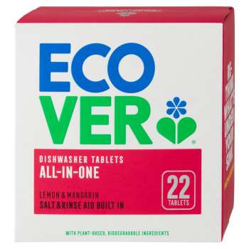 Tablety do myčky Ecover - All In One, 22 ks
