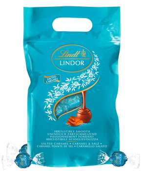 Čokoládové pralinky Lindor - slaný karamel, 1000 g