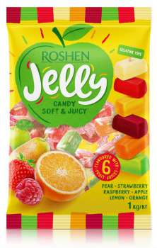 Bonbony Roshen Jelly Candy - želé s ovocnou příchutí, 1 kg