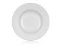 Hluboké talíře Banquet Diamond Line - bílé, 22,2 cm, sada 6 ks