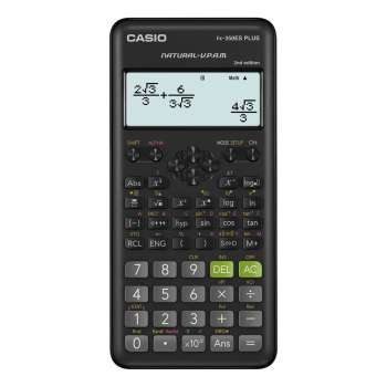 Vědecká kalkulačka Casio FX 350 ES PLUS 2E, černá