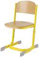 Žákovská židle Prim - vel. 3-4, žlutá
