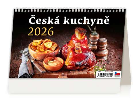 Stolní kalendář 2026 Česká kuchyně