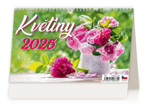 Stolní kalendář 2025 Květiny