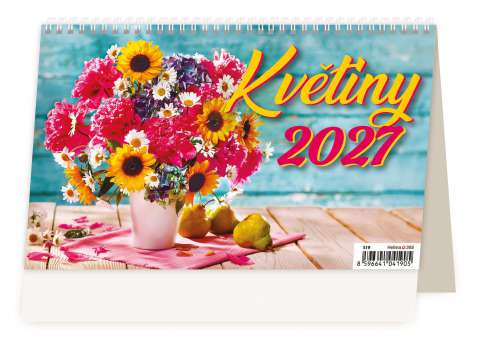 Stolní kalendář 2027 Květiny