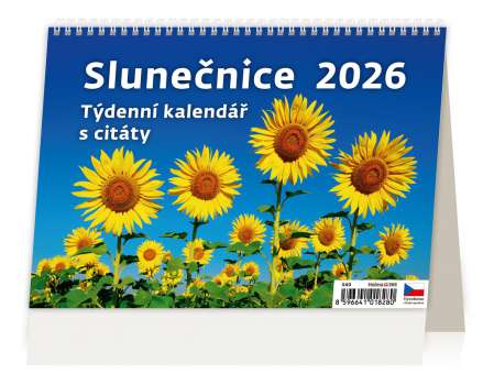 Stolní kalendář 2026 Slunečnice
