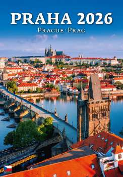 Nástěnný kalendář 2026 Praha