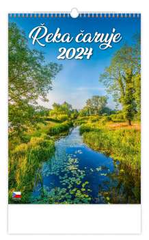 Nástěnný kalendář 2024 Řeka čaruje
