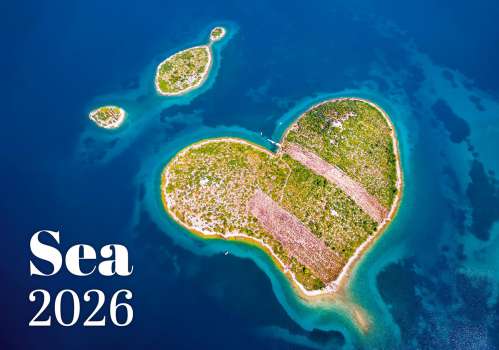 Nástěnný kalendář 2026 Sea