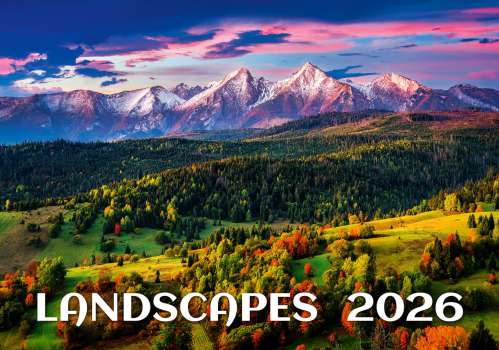 Nástěnný kalendář 2026 Landscapes
