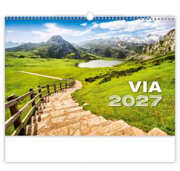 Nástěnný kalendář 2027 Via