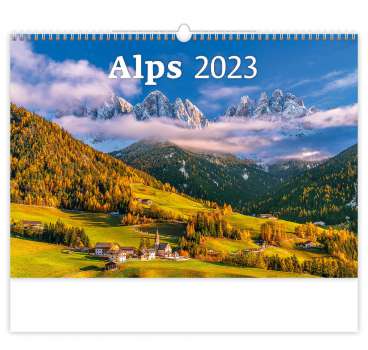 Nástěnný kalendář 2023 Alps