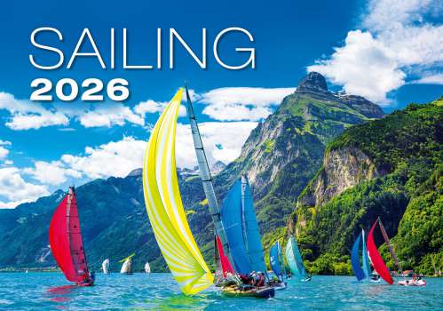 Nástěnný kalendář 2026 Sailing