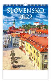 Nástěnný kalendář 2022 Slovensko