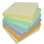 Samolepicí bloček v kostce Stick'n by Hopax FSC - 76 x 76 mm, 6 x 100 lístků, mix pastelových barev