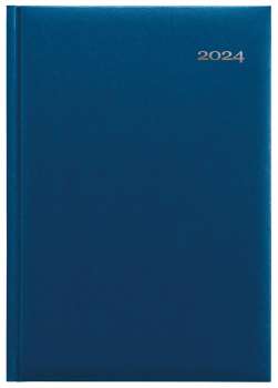 Denní diář 2024 Kronos - A5, modrý