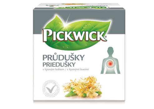 Bylinný čaj Pickwick - průdušky, 10x 2,2 g