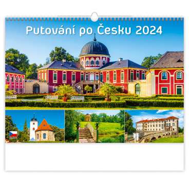 Nástěnný kalendář 2024 Putování po Česku