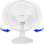 Stolní ventilátor Sencor SFE 2310WH - otočný, bílý