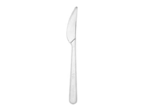 Nože jídelní Venice - Reuse - 18 cm, transparentní, 100 ks