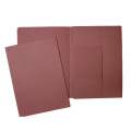 Papírové desky se třemi chlopněmi Hit Office Ekonomic - A4, růžová, 1 ks