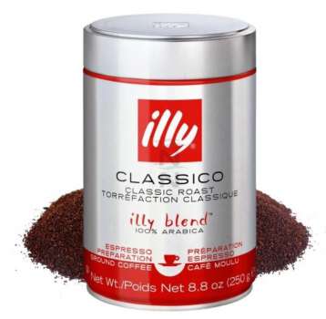 Mletá káva Illy espresso, 250 g